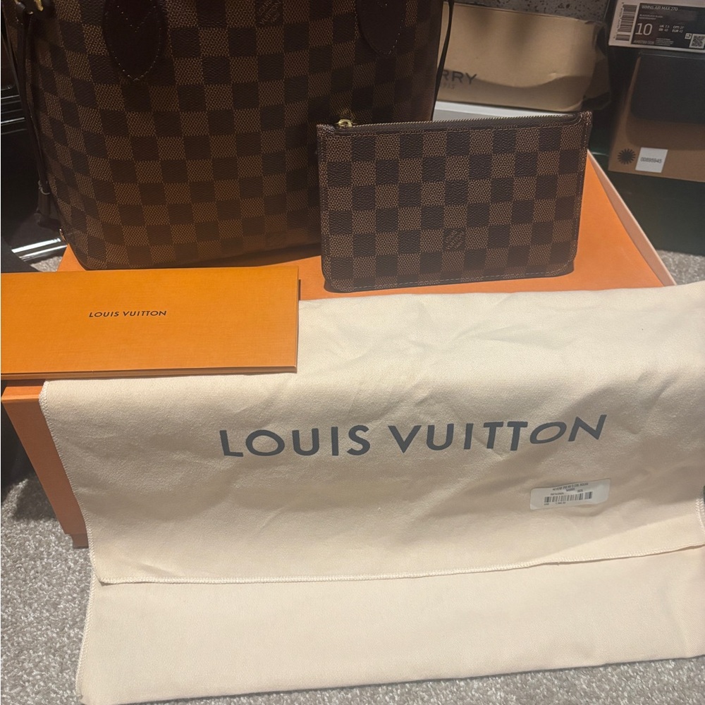 Louis Vuitton Brown Damier Wallet Iconic Design